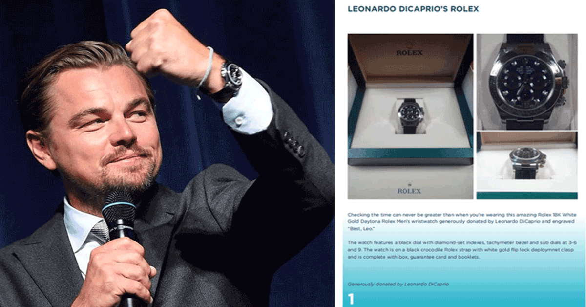 Leonardo Di Caprio - Rolex Cosmograph Daytona Rif.116528