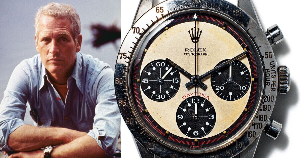 Paul Newman indossa Rolex Daytona Ref. 6239