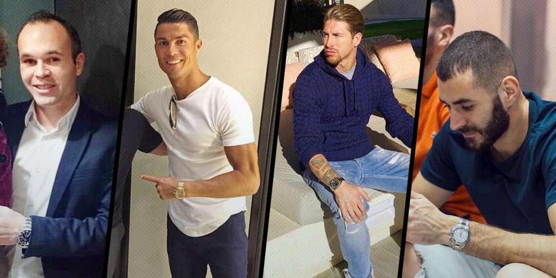 I calciatori INTERNAZIONALI Rolex