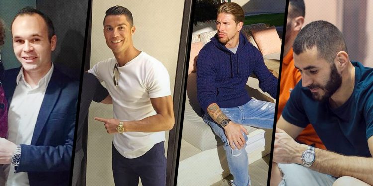 I calciatori INTERNAZIONALI Rolex