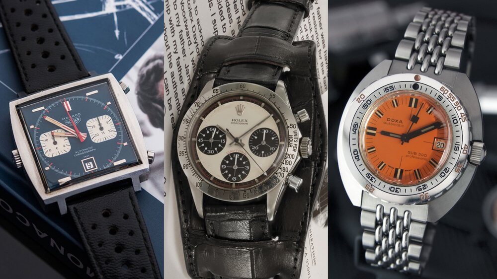 Storia degli orologi di lusso vintage