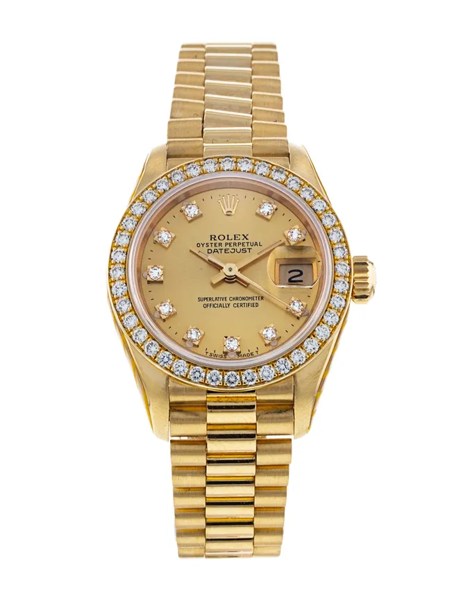 Rolex Datejust 69138 | Lady's Watch | Diamond Bezel 
