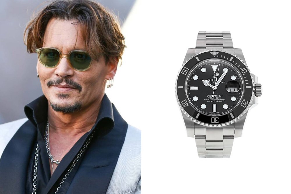 Rolex Johnny Depp