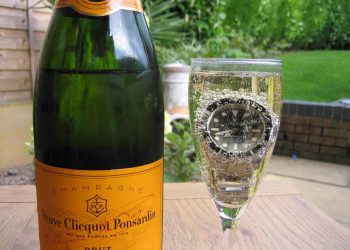 rolex e champagne